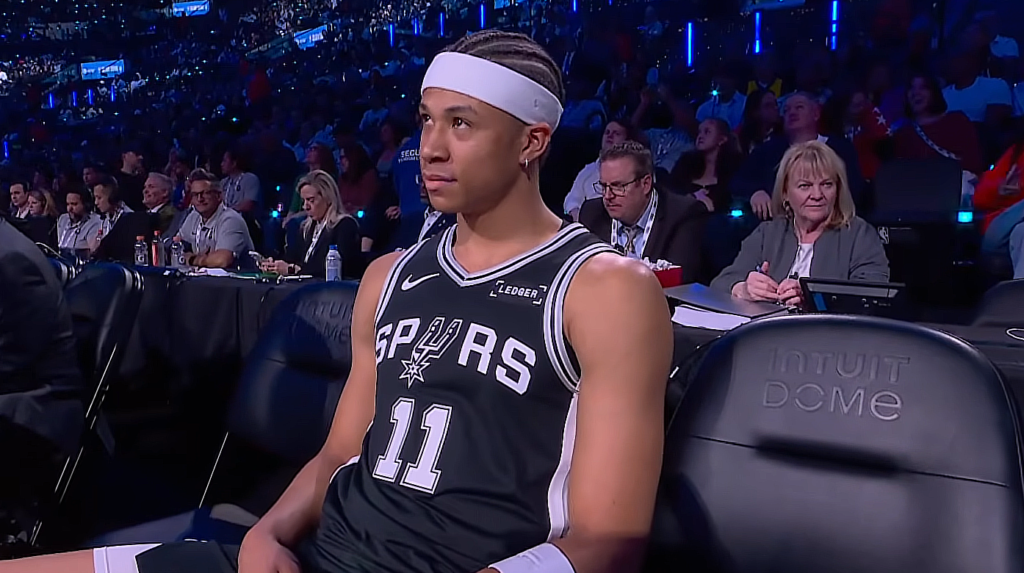 Carter Bryant, košarkaš San Antonio Spursa, finalista takmičenja u zakucavanjima.